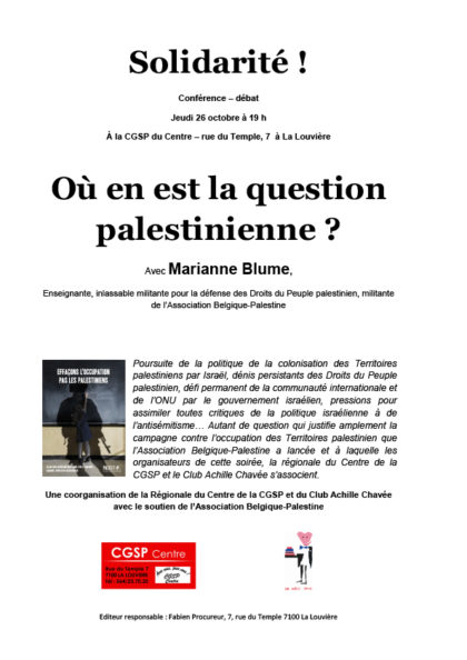 dissertation sur la question palestinienne